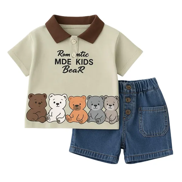 Green_Trendy_&_Comfortable_Polo_T-Shirt_Denim_Set_For_Boys