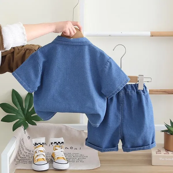 Blue_Trendy_&_Comfortable_Denim_Shorts_Set_For_Boys