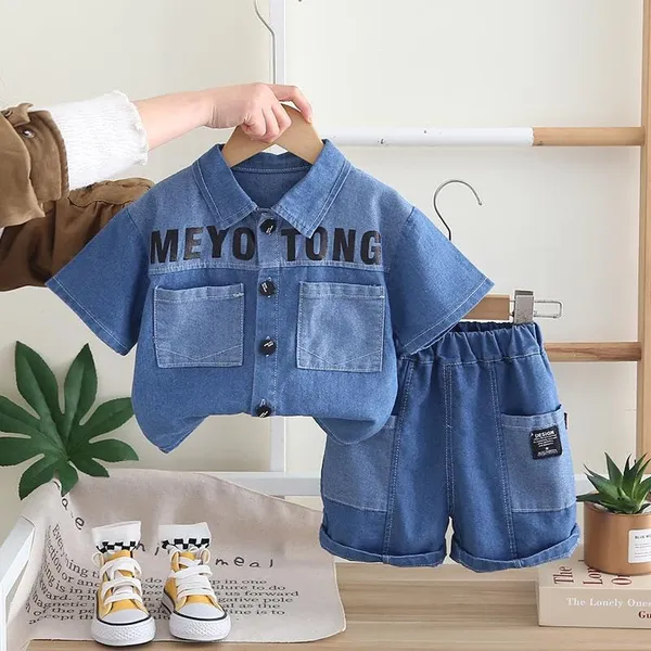 Blue_Trendy_&_Comfortable_Denim_Shorts_Set_For_Boys