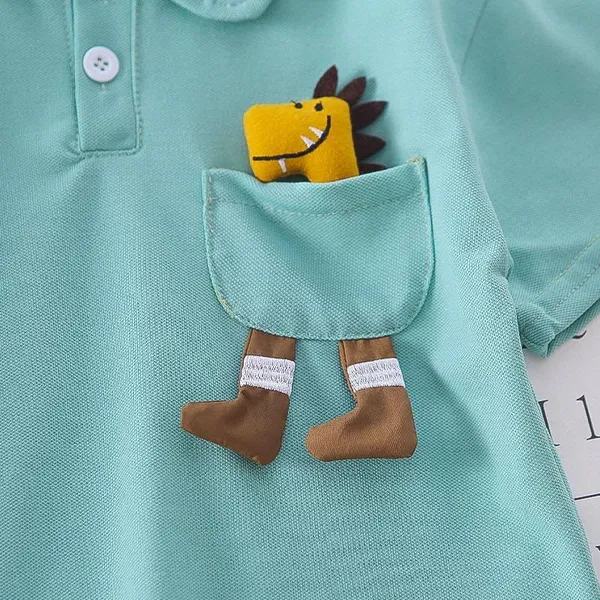 Sea_Green_Trendy_&_Comfortable_Polo_T-Shirt_Matching_Shorts_Set_For_Boys
