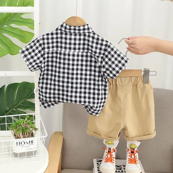 Black_Trendy_&_Comfortable_Apple_Shorts_Set_For_Boys