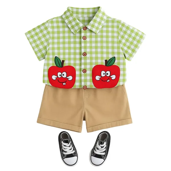 Green_Trendy_&_Comfortable_Apple_Shorts_Set_For_Boys