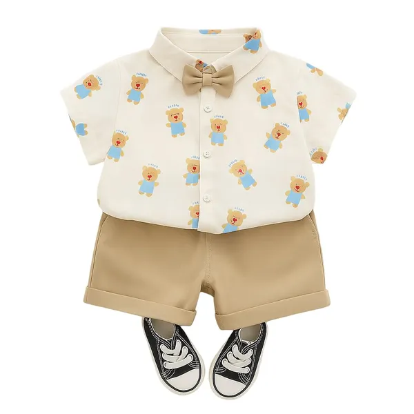 Blue_Trendy_&_Comfortable_Teddy_Bear_Shorts_Set_For_Boys