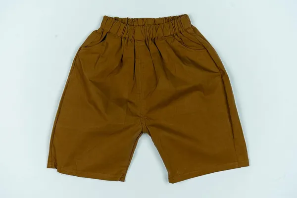 Dark_Brown_Printed_Casual_Wear_Cotton_T-Shirt_&_Shorts_Set_For_Baby_Boys