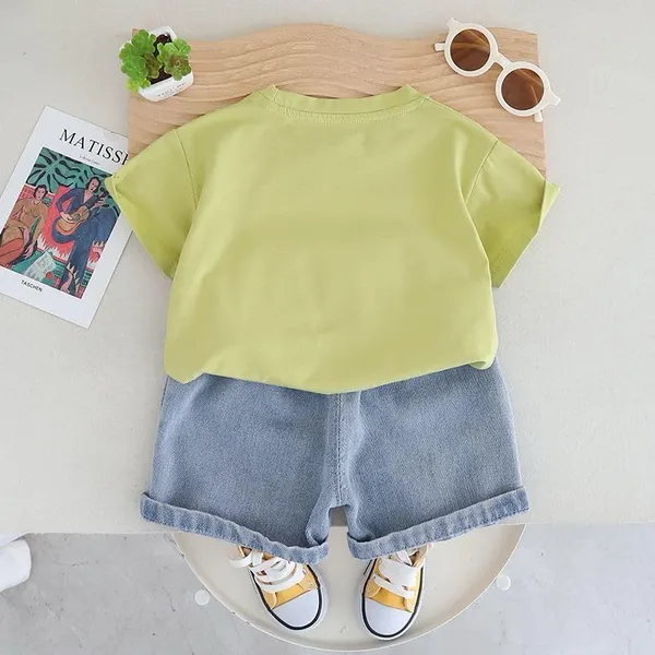 Green_Trendy_&_Comfortable_100%_Cotton_Printed_T-Shirt_&_Shorts_Set_For_Baby_Boys