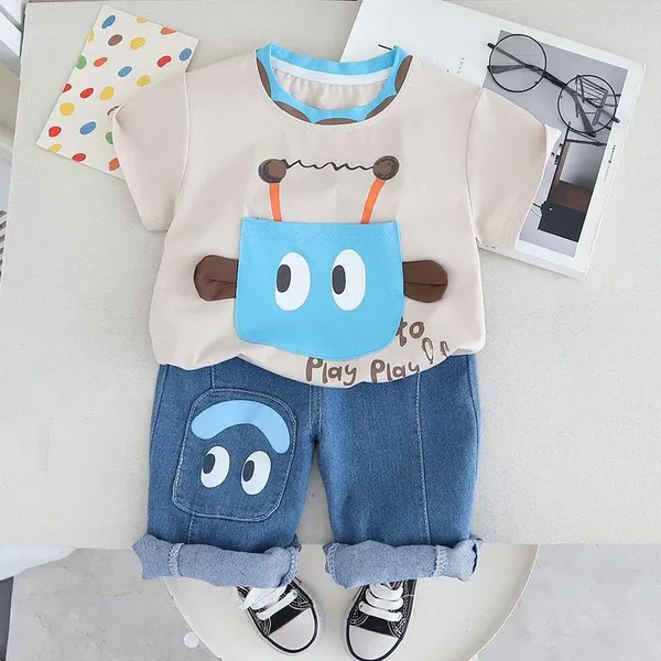 Grey_Trendy_&_Comfortable_T-Shirt_Denim_Set_For_Boys