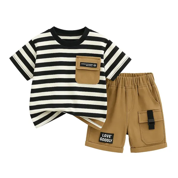 Brown_Trendy_&_Comfortable_Cotton_T-Shirt_&_Shorts_Set_For_Baby_Boys