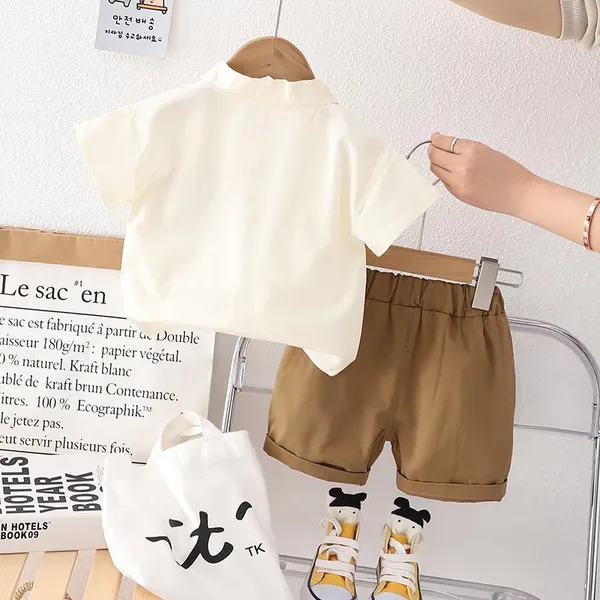 White_Trendy_&_Comfortable_Cotton_Shirt_&_Shorts_Set_For_Baby_Boys