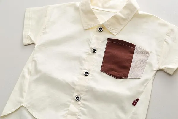 White_Trendy_&_Comfortable_Cotton_Shirt_&_Shorts_Set_For_Baby_Boys
