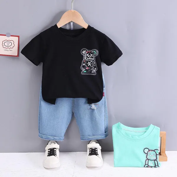 Black_Trendy_&_Comfortable_Cotton_T-Shirt_With_Shorts_For_Baby_Boys