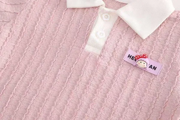 Pink_Solid_Cotton_T-Shirt_With_Shorts_For_Baby_Girls