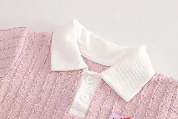 Pink_Solid_Cotton_T-Shirt_With_Shorts_For_Baby_Girls