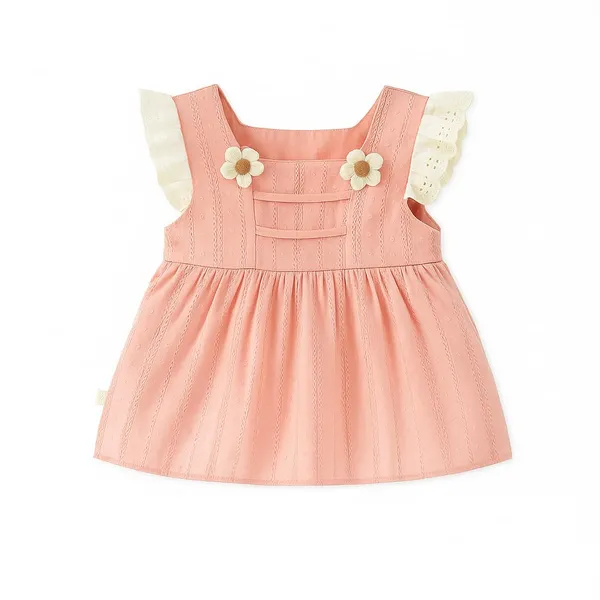 Pink_Trendy_&_Comfortable_Ruffle_Dress_For_Girls