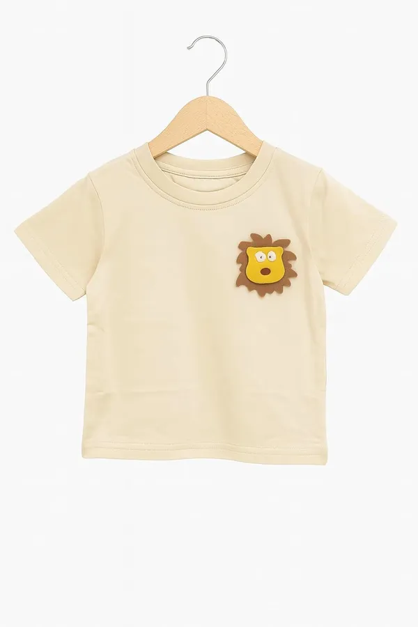 Brown_Trendy_&_Comfortable_Lion_Tee_&_Giraffe_Print_Shorts_Set_For_Boys