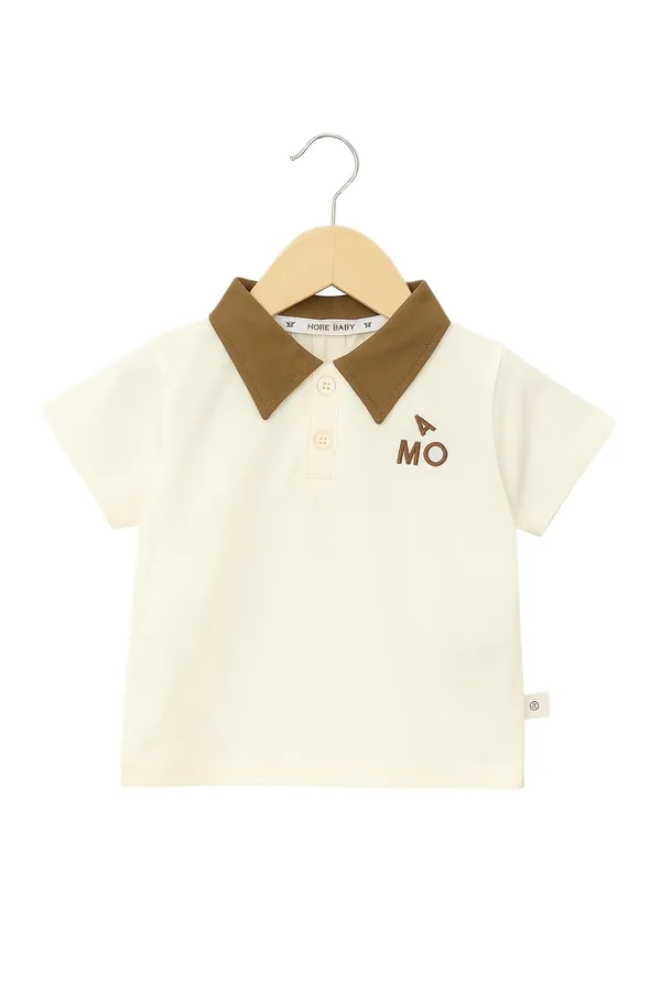 Brown_Trendy_&_Comfortable_Polo_T_Shirt_&_Shorts_Set_For_Boys