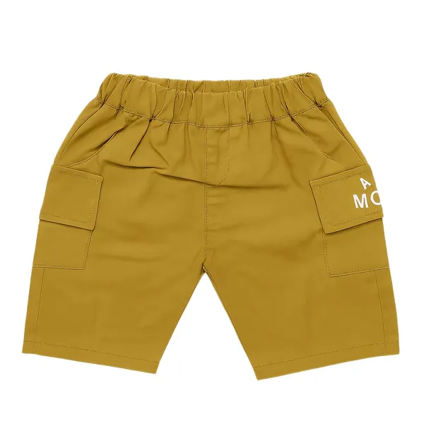 Brown_Trendy_&_Comfortable_Polo_T_Shirt_&_Shorts_Set_For_Boys