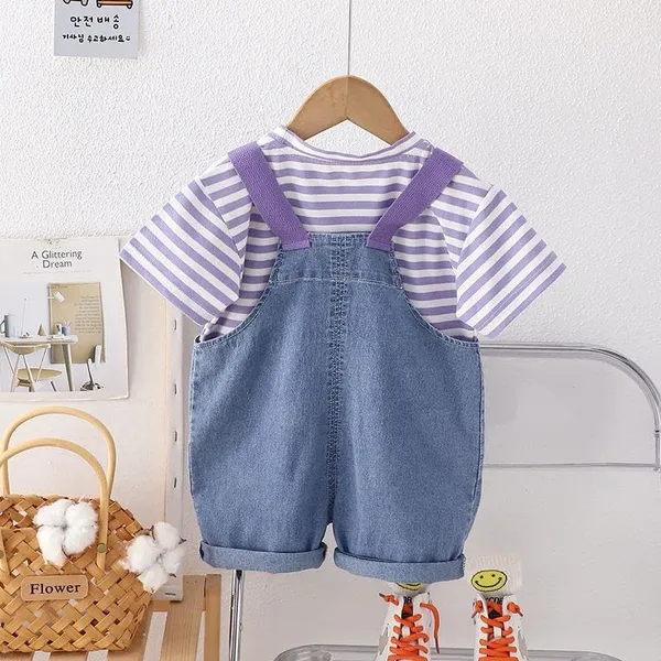 Purple_Cotton_Purple_T-Shirt_With_Shorts_For_Baby_Girls