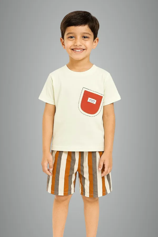 Cream_Trendy_&_Comfortable_Bold_Vertical_Striped_Short_And_T_Shirt_Set_For_Boys