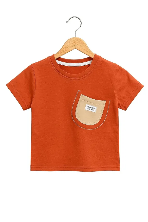 Orange_Trendy_&_Comfortable_Bold_Vertical_Striped_Short_And_T_Shirt_Set_For_Boys