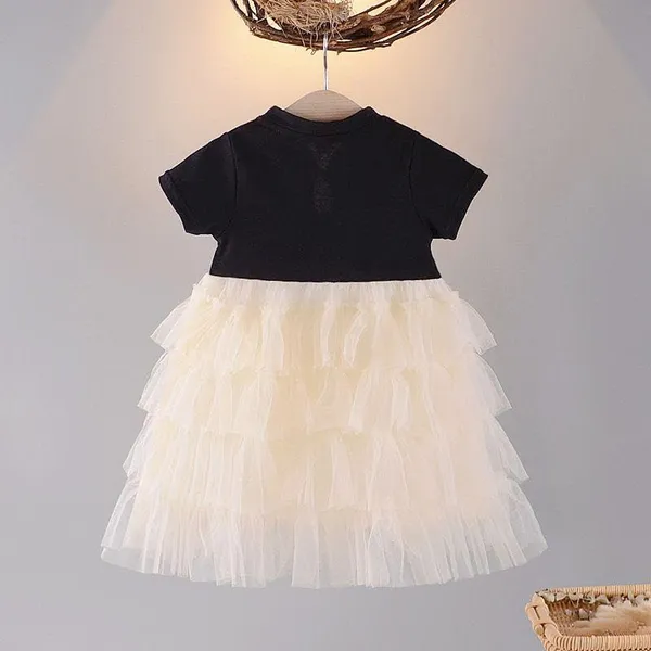 Blue_Trendy_&_Comfortable_Monochrom_Ruffle_Dresses_For_Girls