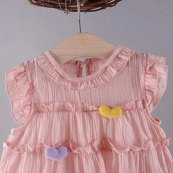 Pink_Trendy_&_Comfortable_3D_Heart_Dresses_For_Girls