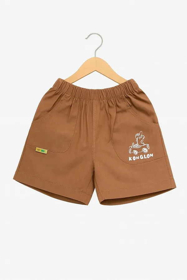 Brown_Trendy_&_Comfortable_Explorer_Vest_&_Shorts_Set_For_Boys