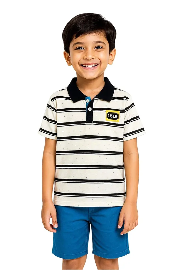 Black_Trendy_&_Comfortable_Cotton_T-Shirt_&_Shorts_Set_For_Baby_Boys
