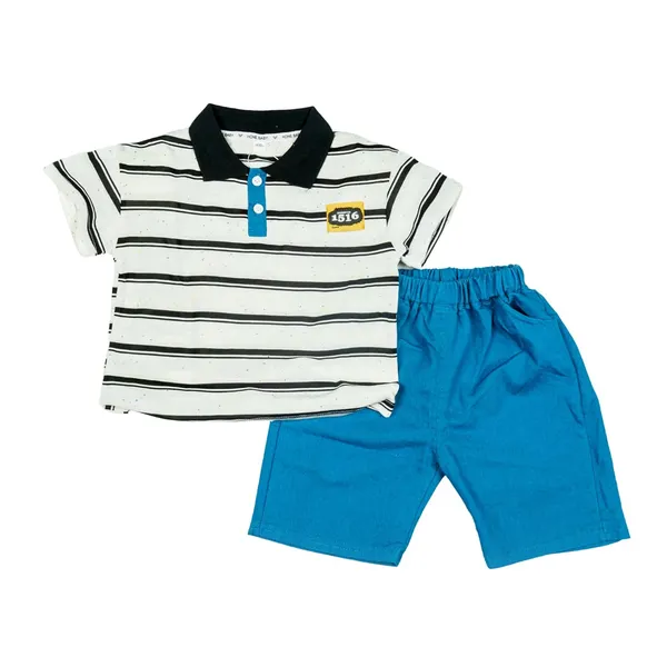 Black_Trendy_&_Comfortable_Cotton_T-Shirt_&_Shorts_Set_For_Baby_Boys