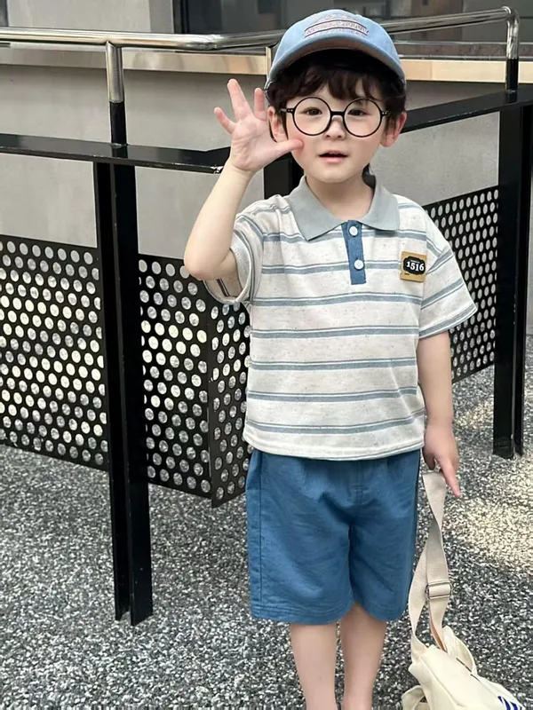 Blue_Trendy_&_Comfortable_Cotton_T-Shirt_&_Shorts_Set_For_Baby_Boys