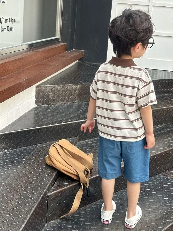 Brown_Trendy_&_Comfortable_Cotton_T-Shirt_&_Shorts_Set_For_Baby_Boys