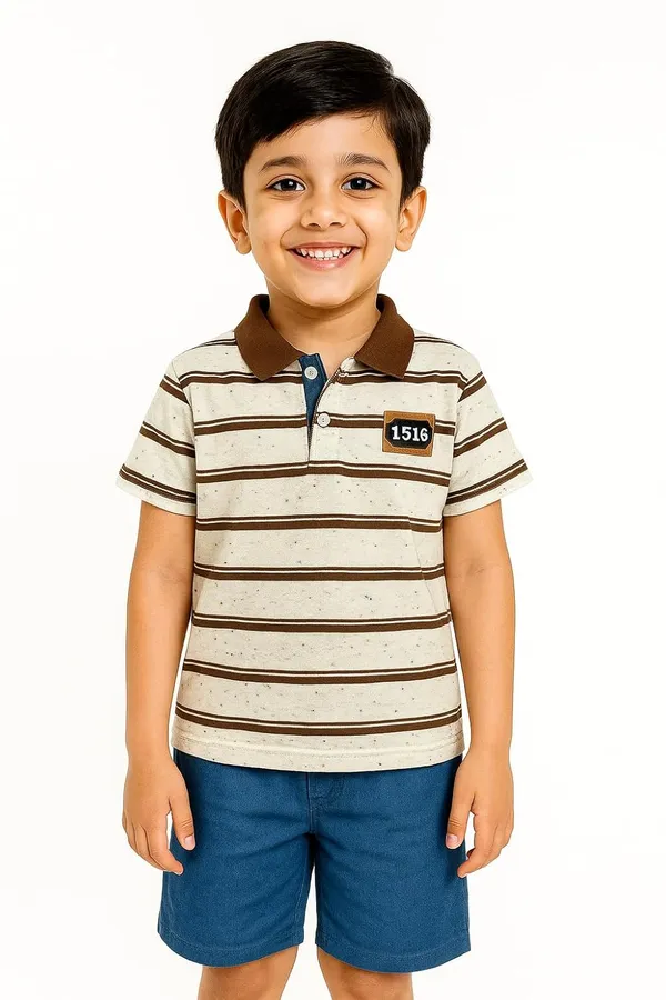 Brown_Trendy_&_Comfortable_Cotton_T-Shirt_&_Shorts_Set_For_Baby_Boys