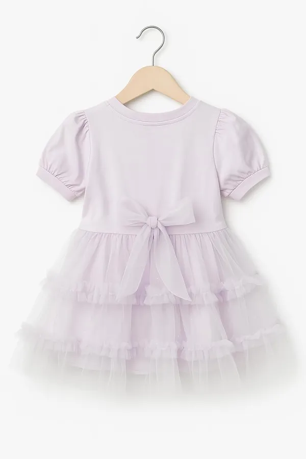 Pink_Trendy_&_Comfortable_This_Cherry-Topped_Tulle_Dress_For_Girls