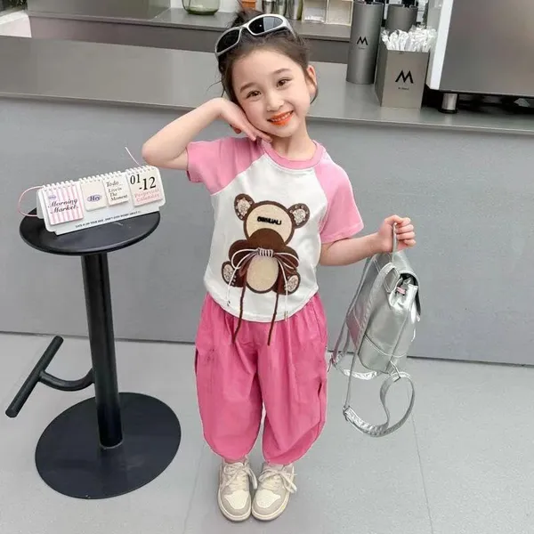 Pink_Trendy_&_Comfortable_Bear_Pant_Set_For_Girls
