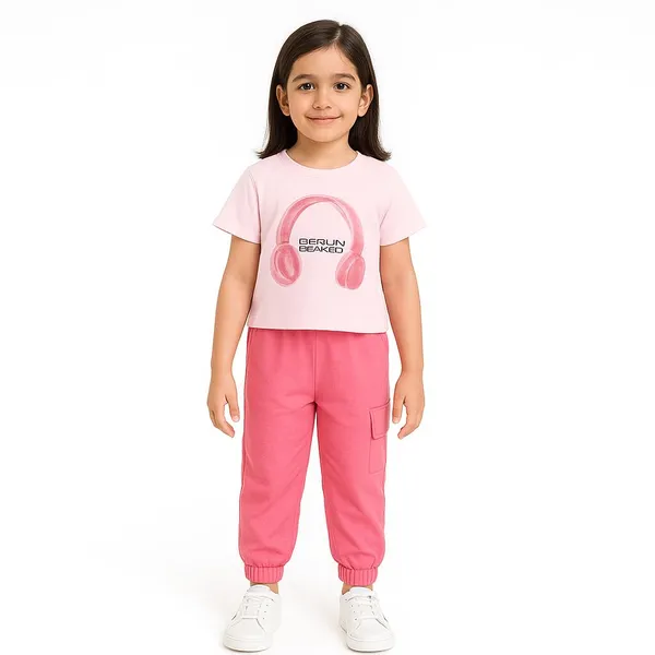 Pink_Printed_Cotton_T-Shirt_With_Lowers_For_Baby_Girls
