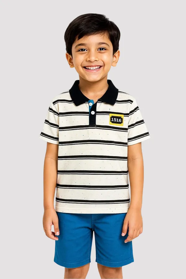 Black_Trendy_&_Comfortable_Cotton_T-Shirt_&_Shorts_Set_For_Baby_Boys