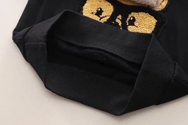 Black_Bear_Print_Sweatshirt_&_Jogger_Set_for_Boys/Girls