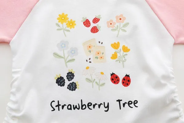 Pink_Trendy_&_Comfortable_Strawberry_Shorts_Set_For_Girls