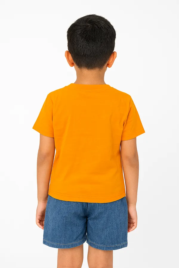 Orange_Trendy_&_Comfortable_Good_Things_T_Shirt_And_Shorts_Set_For_Boys
