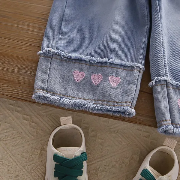Pink_Bow_‘Sweet’_Sweatshirt_with_Denim_Pants_Set_for_Girls
