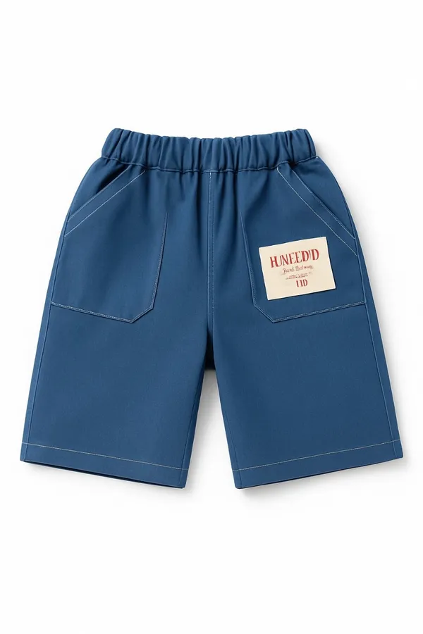 Blue_Trendy_&_Comfortable_Striped_Shirt_&_Shorts_Set_For_Boys