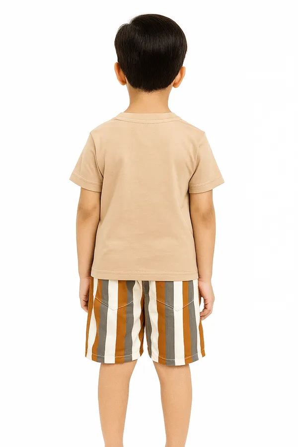 Brown_Trendy_&_Comfortable_Bold_Vertical_Striped_Short_And_T_Shirt_Set_For_Boys