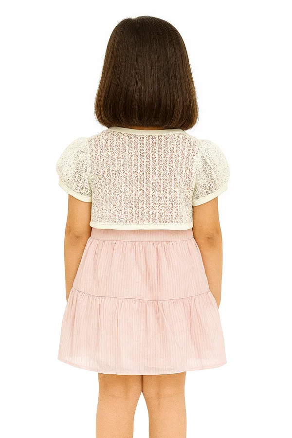 Pink_Trendy_&_Comfortable_Pastel_Lace_Layered_Dress_For_Girls