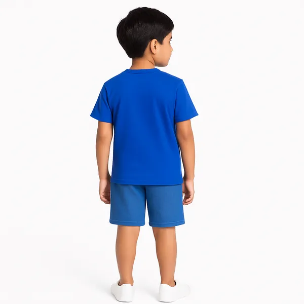 Blue_Trendy_&_Comfortable_Ducking_T_Shirt_Shorts_Set_For_Boys