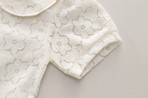 Brown_Trendy_&_Comfortable_White_Eyelet_Top_With_Wide_Shorts_Set_For_Girls