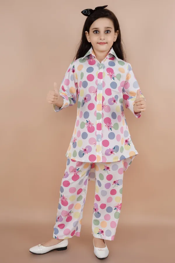 Pink_Printed_Polycotton_Shirt_Pant_Set_For_Girls