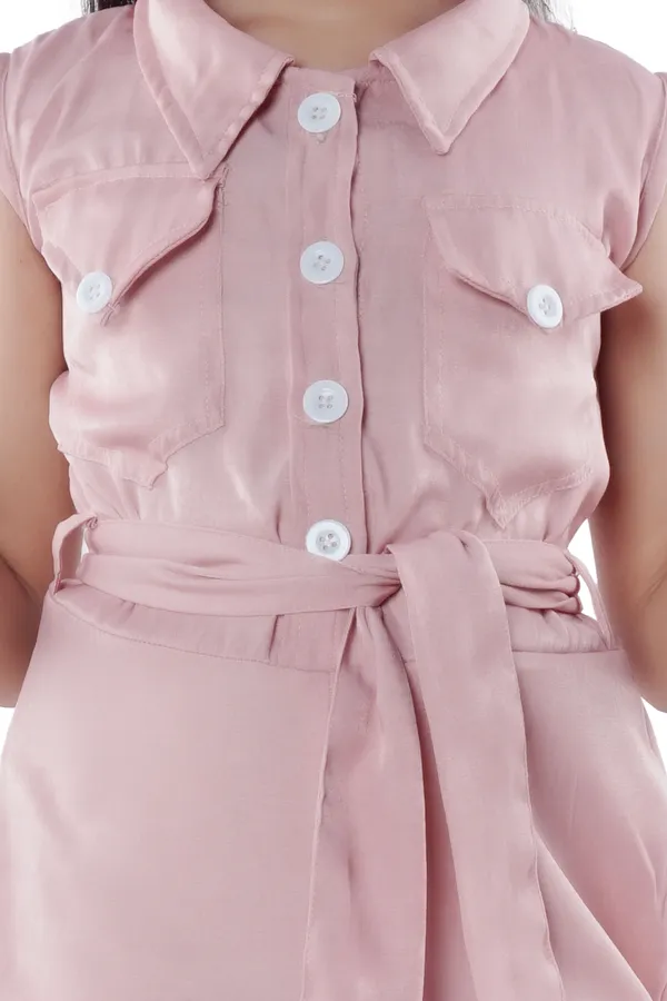 Pink_Solid_Cotton_Blend_Jumpsuit_For_Girls