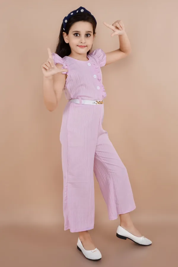 Pink_Solid_Cotton_Crepe_Blend_Jumpsuit_For_Girls