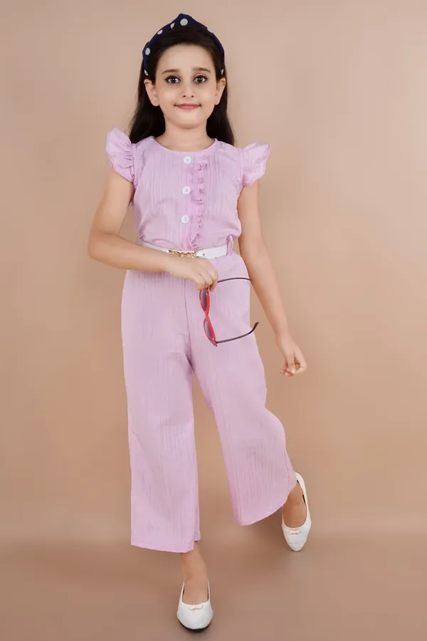 Pink_Solid_Cotton_Crepe_Blend_Jumpsuit_For_Girls