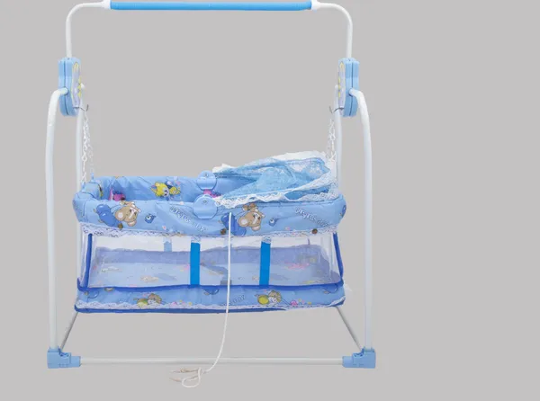 Baby_Sleep_Swing_Cradle/Jhula/Palna/Bed_With_Net_Bassinet_Cot_(Blue)