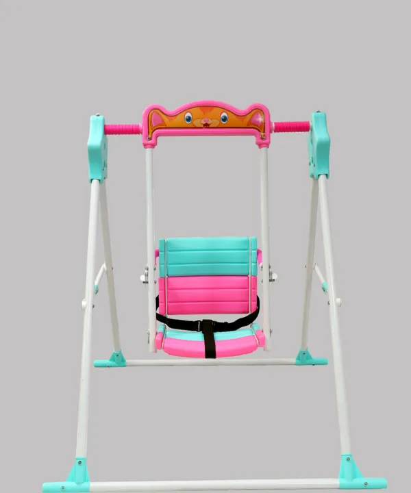 Pink_&_Blue_Swing_For_Home_Garden